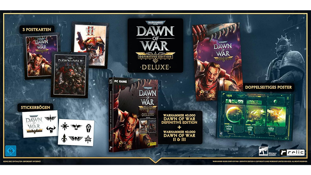 „Warhammer 40,000 Dawn of War“  Definitive Edition Deluxe für den PC ab Juni 2026