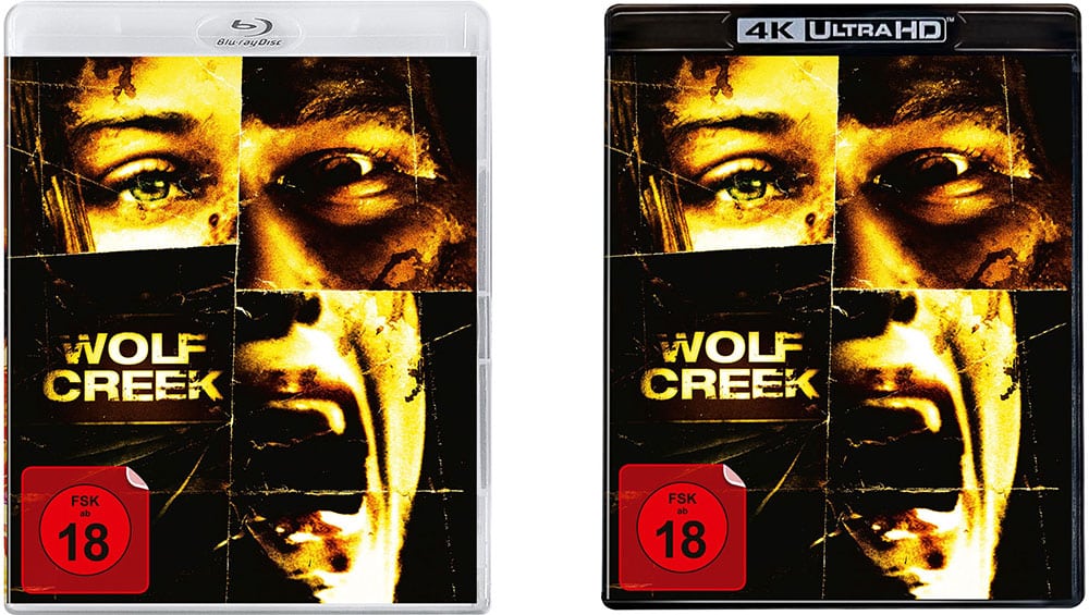 „Wolf Creek“ in Standard Varianten auf 4K UHD & Blu-ray ab Mai 2026