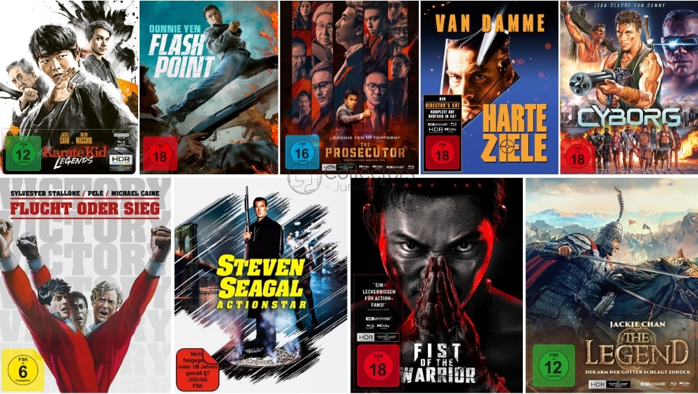 „Harte Ziele“ im 4K Mediabook für 21,99€, „Steven Seagal: Actionstar“ für 54,99€ und weitere reduzierte Titel bei Plaion Pictures