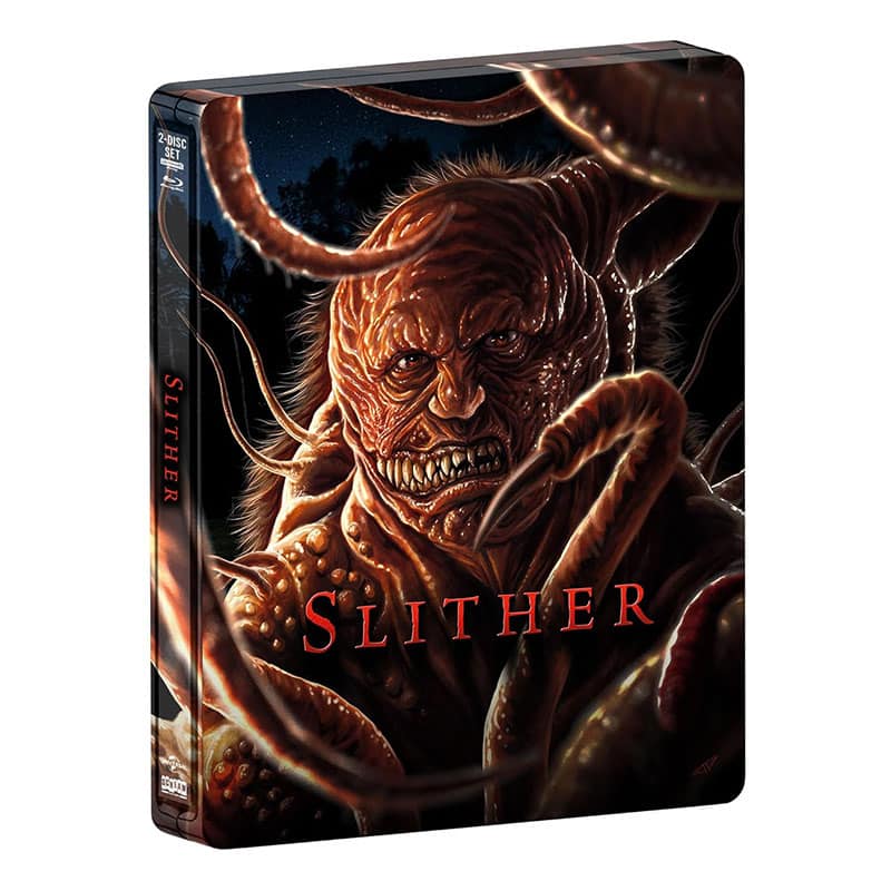 „Slither“ auch in den USA im 4K Steelbook ab Juni 2026 (US)