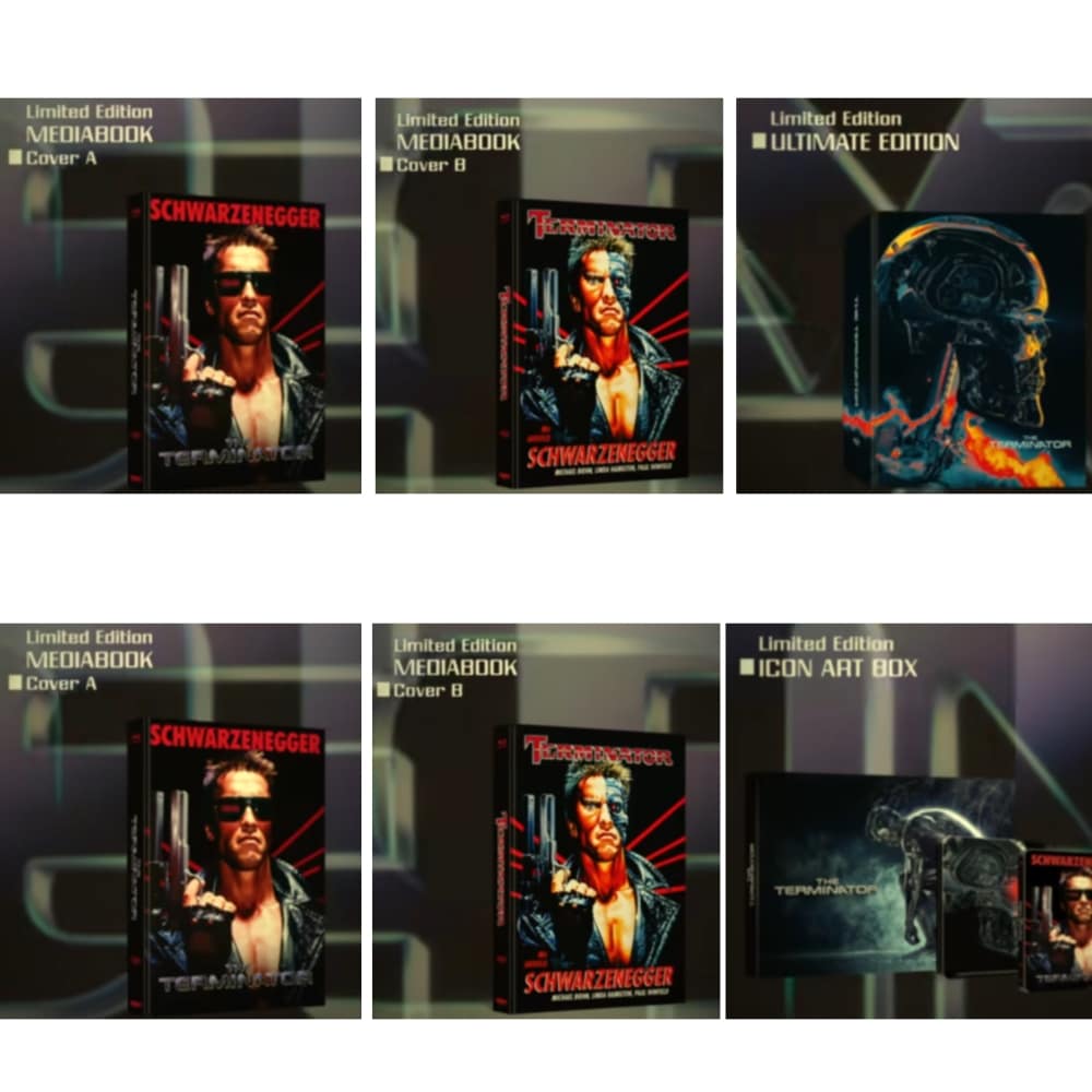„Terminator“ auf 4K UHD im Mediabook & Steelbook ab 2026 – Update2