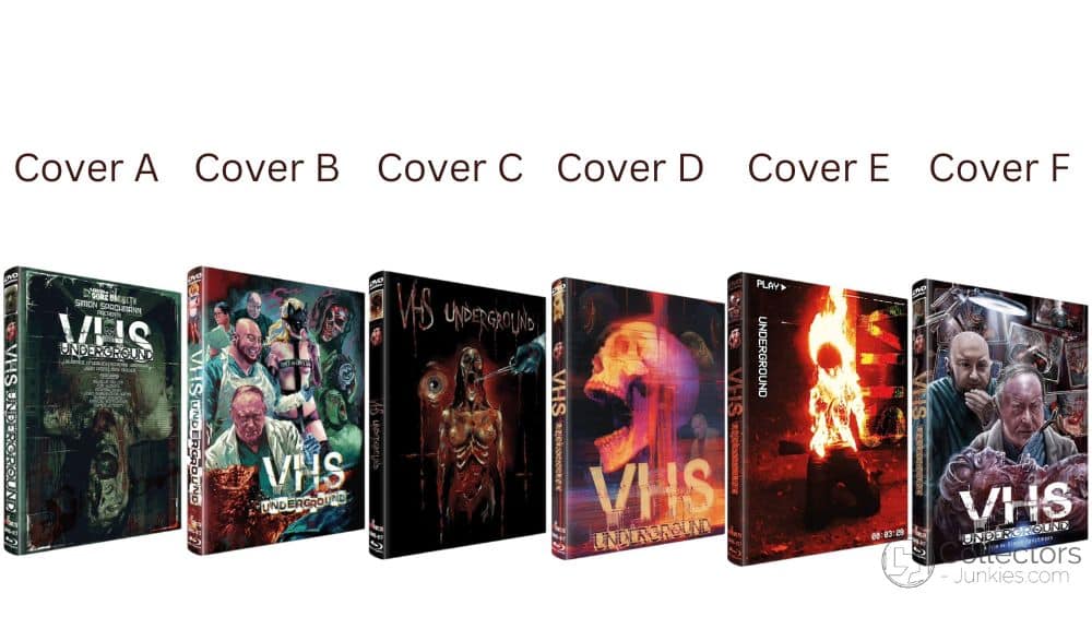 Episoden-Horror „VHS Underground“ erscheint in mehreren Mediabooks ab 2026