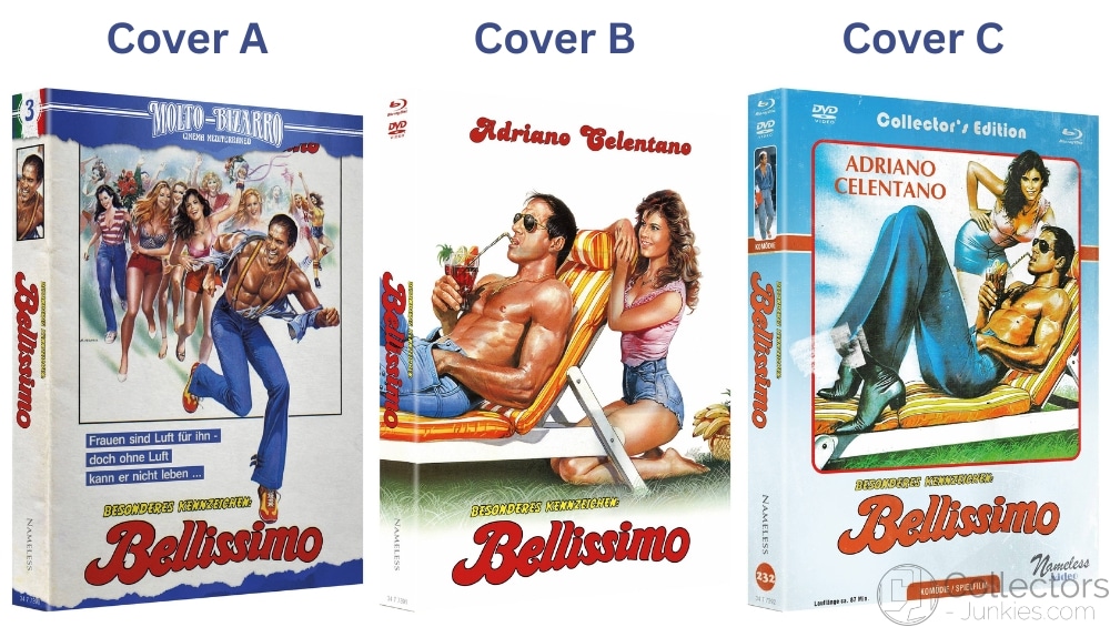 „Besondere Kennzeichen: Bellissimo“ in 3 Blu-ray Mediabooks ab Juni 2026