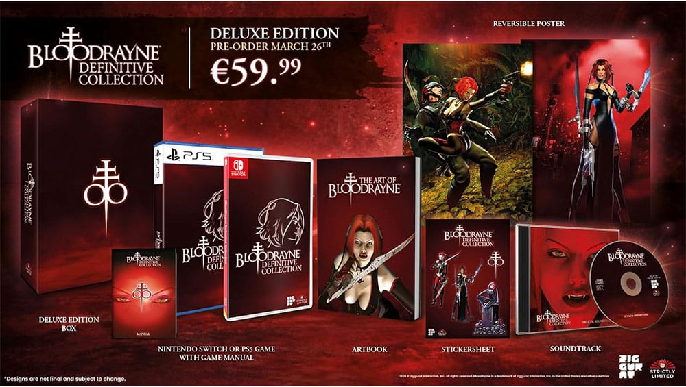 „BloodRayne Definitive Collection“ Deluxe Edition & Standard Variante ab Juli 2026