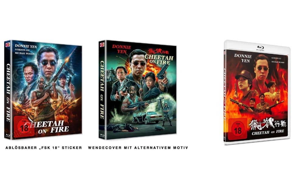 „Cheetah on Fire“ demnächst in Standard Varianten auf Blu-ray