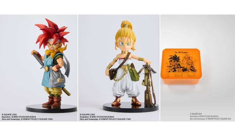 Chrono Trigger Figuren „Chrono – FORM-ISM“ & „Marle“ und eine „Music Box“ von Square Enix ab September 2026