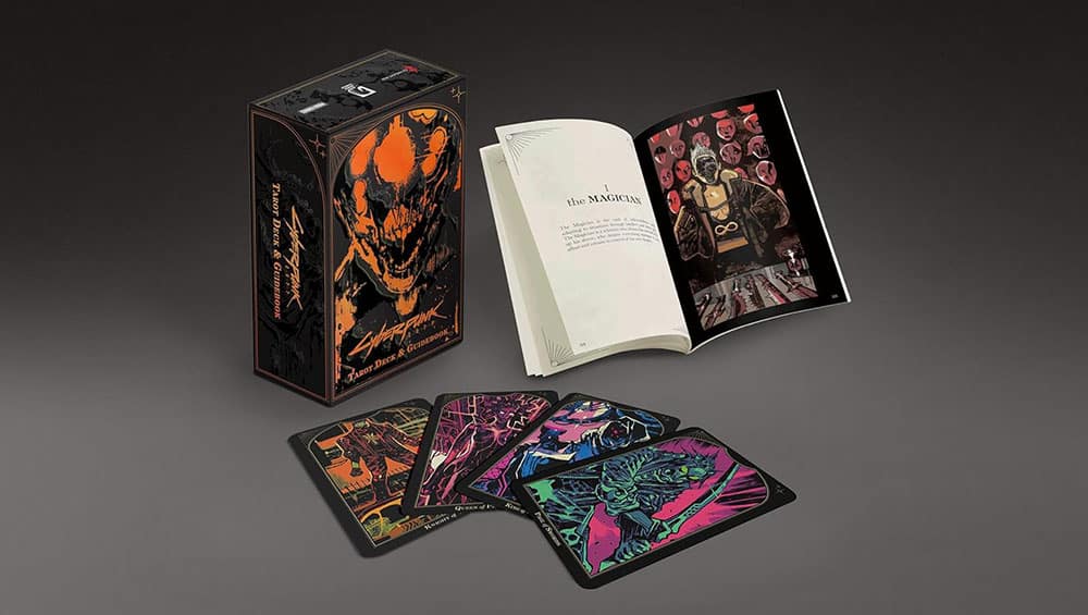 Cyberpunk 2077 „Tarot Deck & Guidebook“ ab Oktober 2026