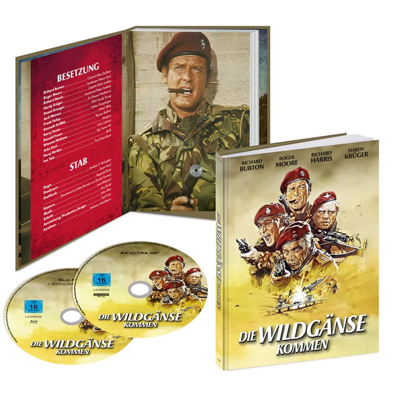 „Die Wildgänse kommen“ im 4K Mediabook ab August 2026 – Update