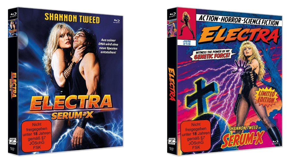 „Electra: Serum-X“ in Blu-ray Scanavo Cases ab August 2026