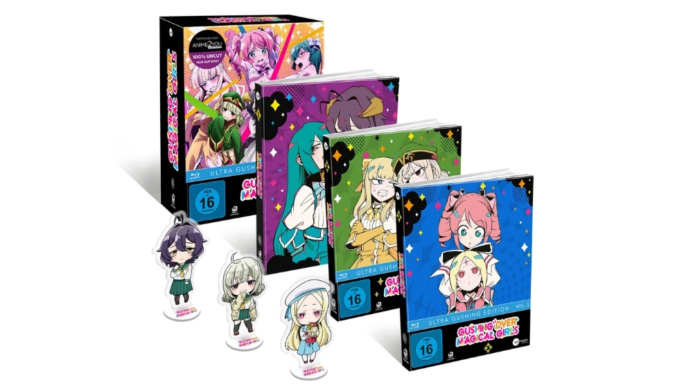 „Gushing Over Magical Girls“ Staffel 1 Bundle auf Blu-ray für 99€