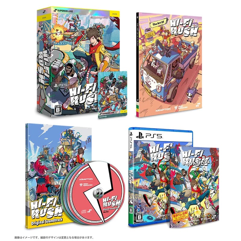 „Hi-Fi RUSH“ Deluxe Edition für die Playstation 5 ab Juli 2026