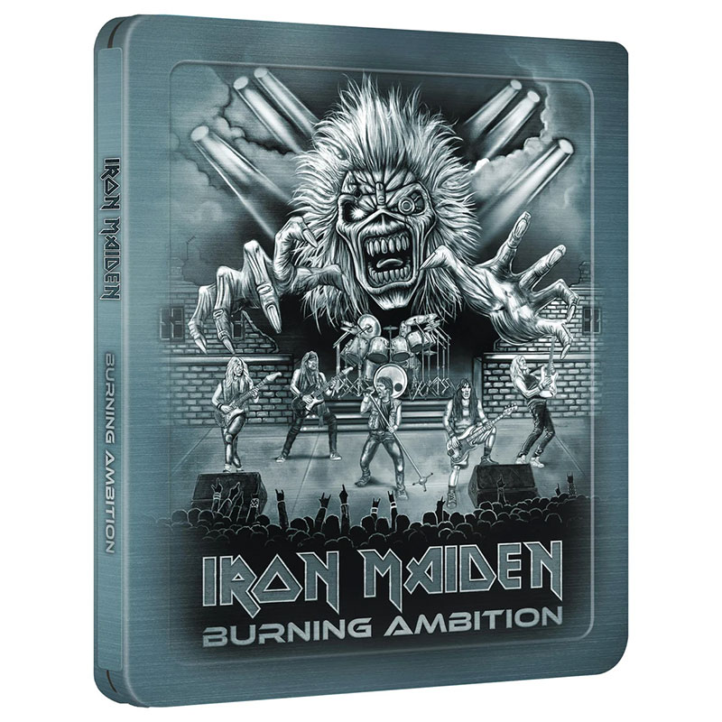 Musik-Doku „Iron Maiden: Burning Ambition“ im 4K Steelbook ab 2026