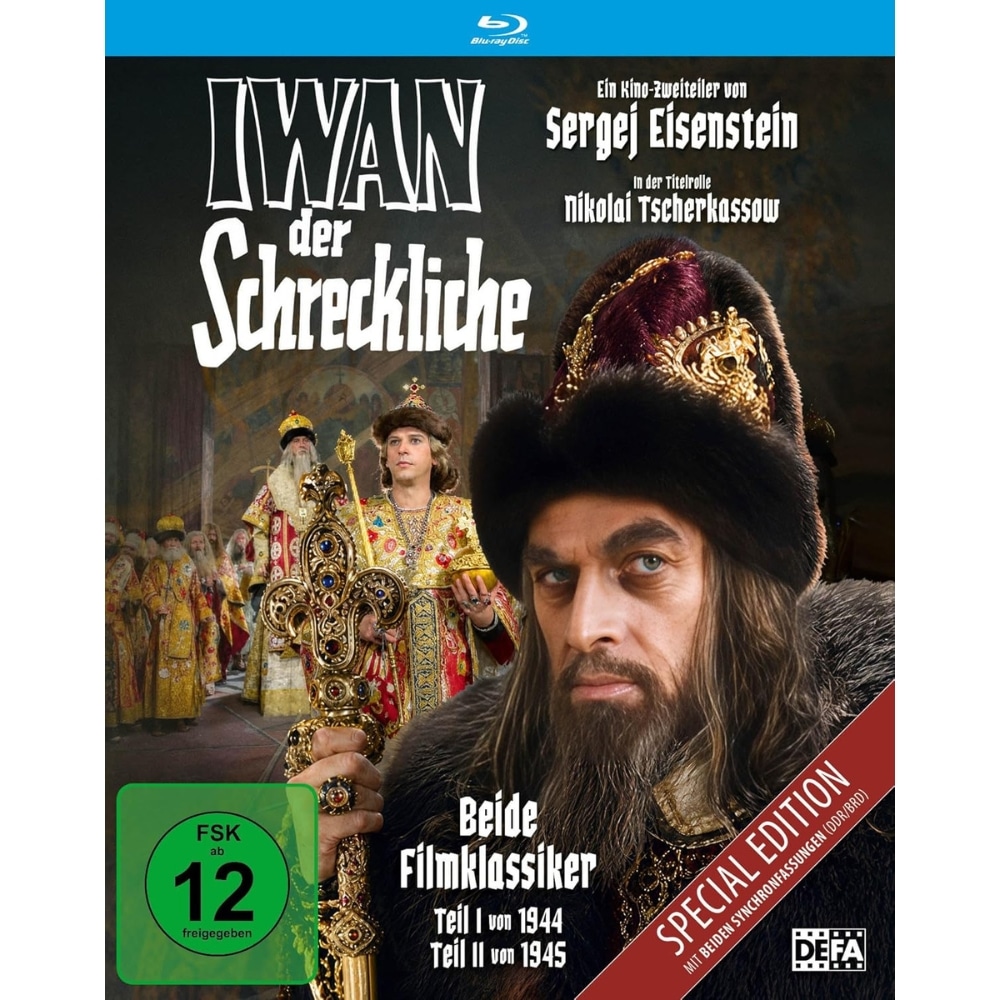 „Iwan der Schreckliche (Teil 1 und 2)“ auf Blu-ray ab August 2026 – Update