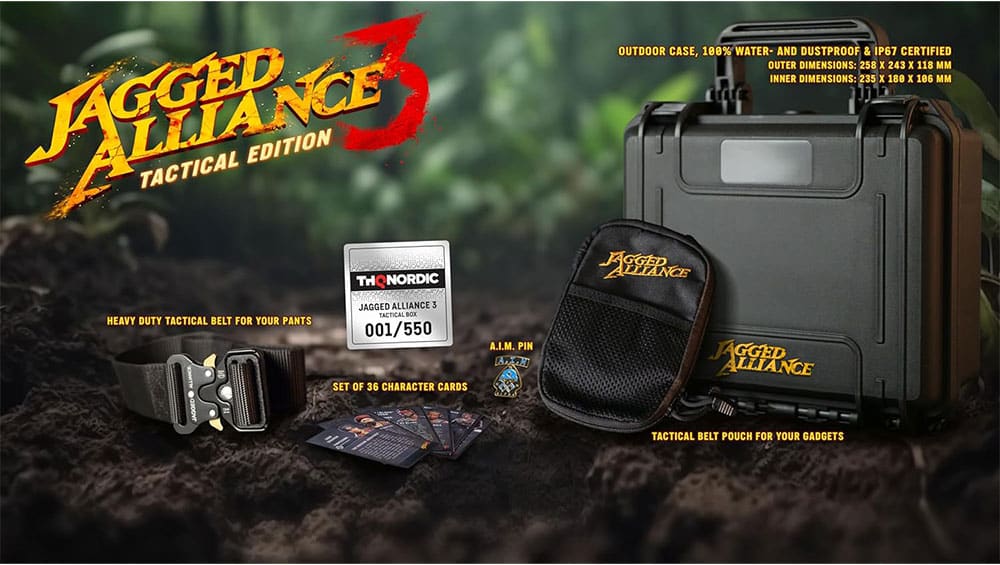 „Jagged Alliance“ Tactical Edition ab Juli 2026
