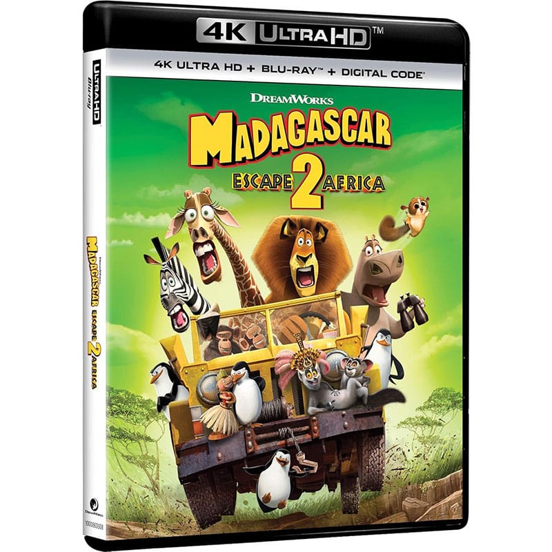 „Madagascar 2“ auf 4K UHD ab Juli 2026 (US)