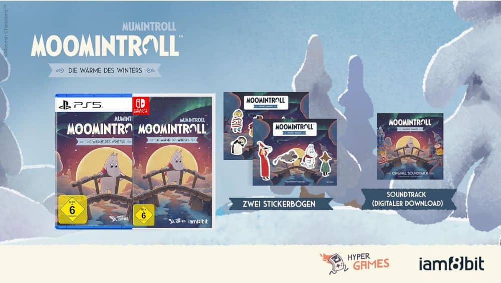 „Moomintroll: Winter’s Warmth“ Limited Edition & Standard Variante ab Juli 2026 | Collectors Edition ab Oktober – Update