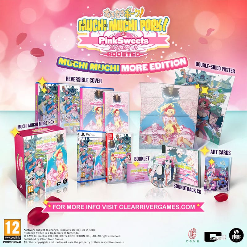 „Muchi Muchi Pork! & PinkSweets Boosted“ Muchi Muchi More Edition für die Playstation 5 & Nintendo Switch ab Oktober 2026