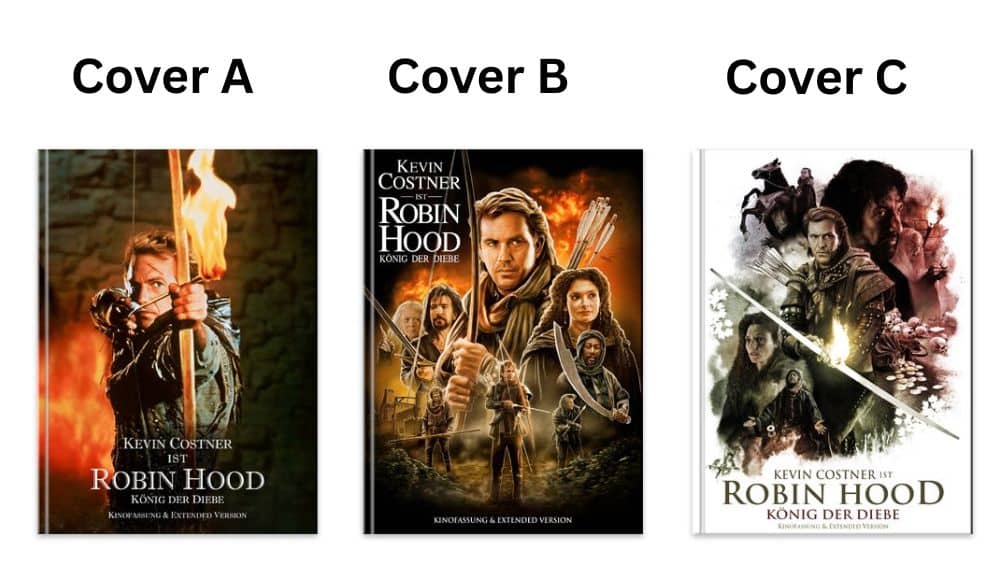 „Robin Hood – König der Diebe“ ab August 2026 in mehreren 4K Mediabooks