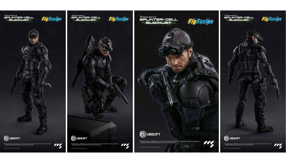 Splinter Cell: Blacklist FigScript „Sam Fisher“ 1/12 Scale Actionfigur ab 3. Quartal 2026