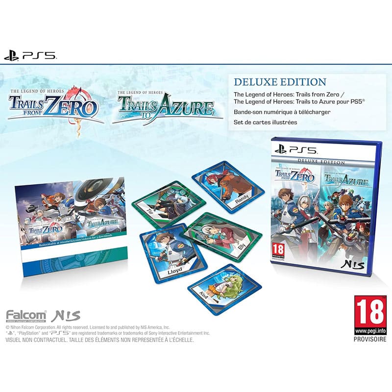 „The Legends of Heroes: Trails from Zero + Trails to Azure“ Deluxe Edition für die Playstation 5 & Nintendo Switch 2 ab 2026