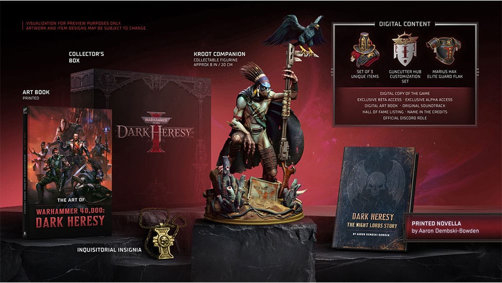 „Warhammer 40.000: Dark Heresy“ Collectors Edition & weitere Varianten bald für Konsole & PC