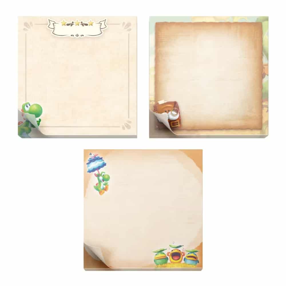 Yoshi and the Mysterious Book „Haftnotizblock-Set“ für 400 Platinpunkte