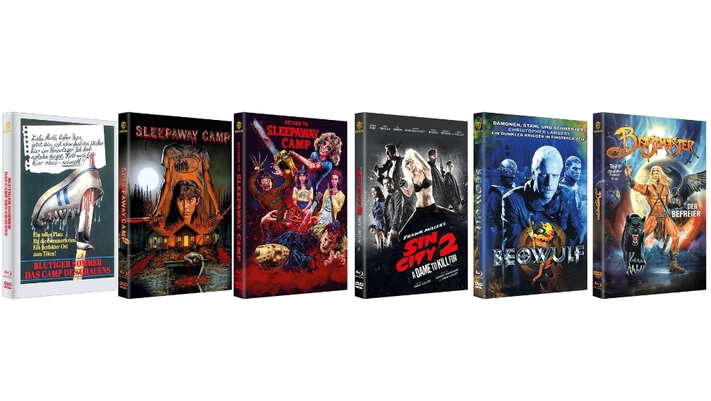 „Return to Sleepaway Camp“ , „Beastmaster“ & weitere Titel in Blu-ray Hartboxen ab Juni 2026