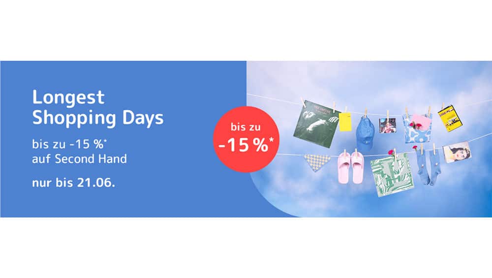Bis zu 15% Rabatt auf gebrauchte Ware bei Medimops ab 30€ Mindestbestellwert