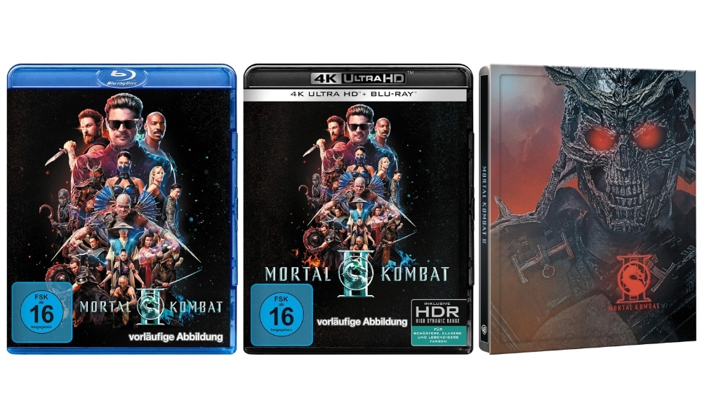 „Mortal Kombat II“ im 4K Steelbook & Standard Varianten ab September 2026 – Update4