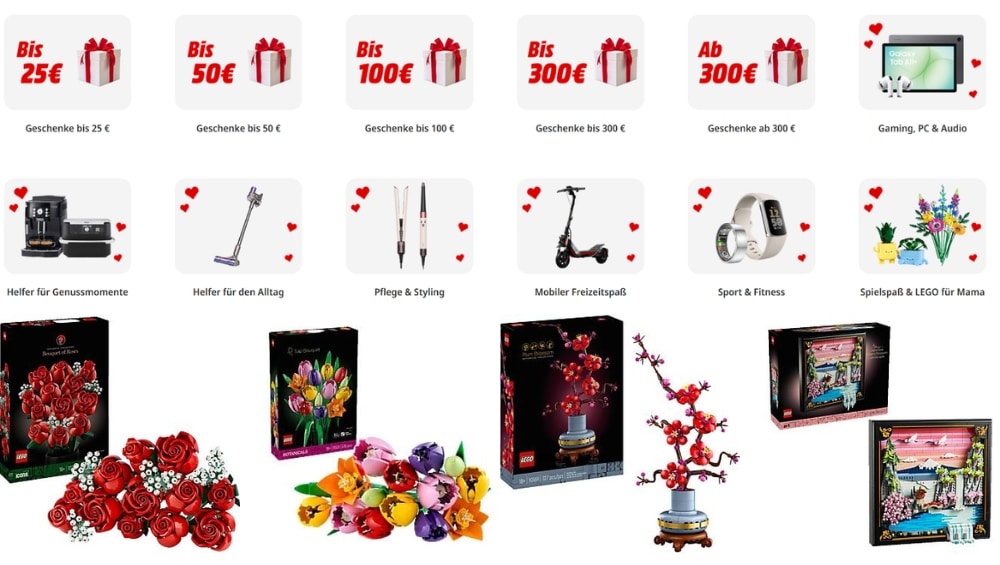 Geschenke zum Muttertag & Vatertag bei MediaMarkt  & Saturn