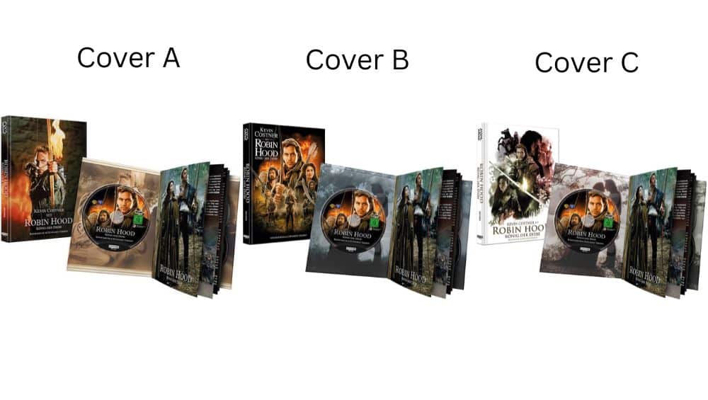 „Robin Hood – König der Diebe“ ab August 2026 in mehreren 4K Mediabooks – Update