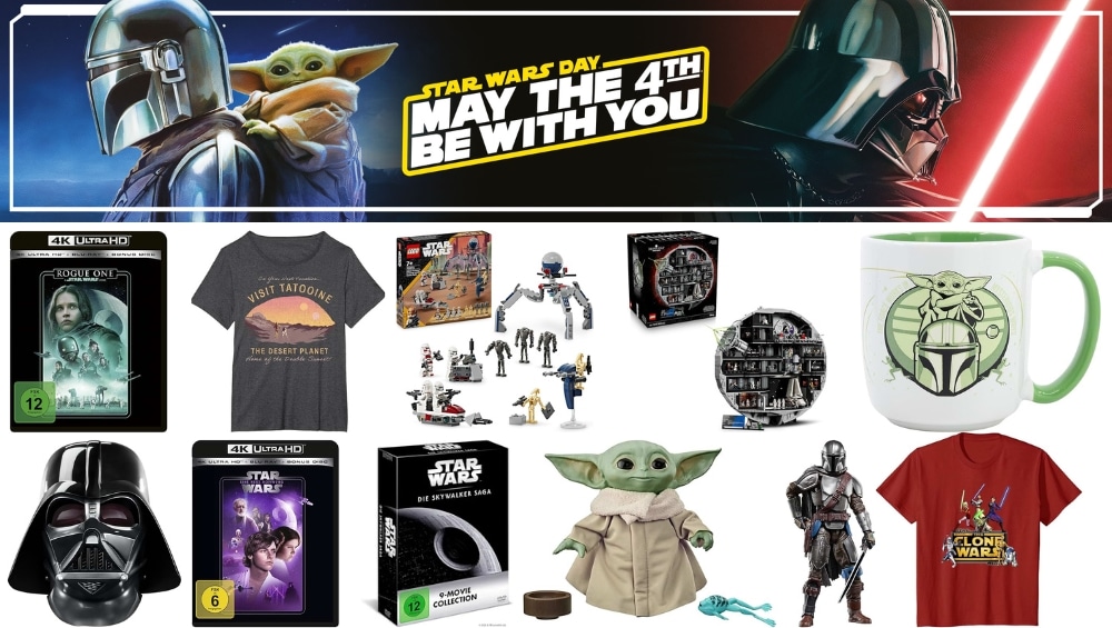 Star Wars Day mit Angeboten aus Film, Merchandise & Collectibles bei Amazon