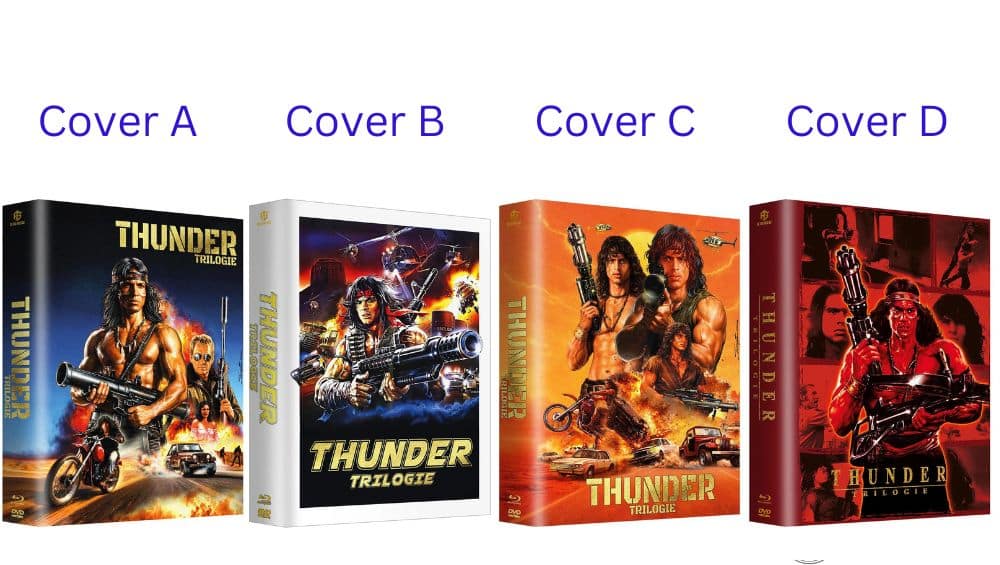 „Thunder Trilogie“ in mehreren Mega Mediabooks ab 2026 – Update