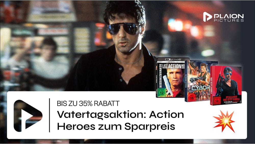 Action Hero Sale bei Plaion Pictures