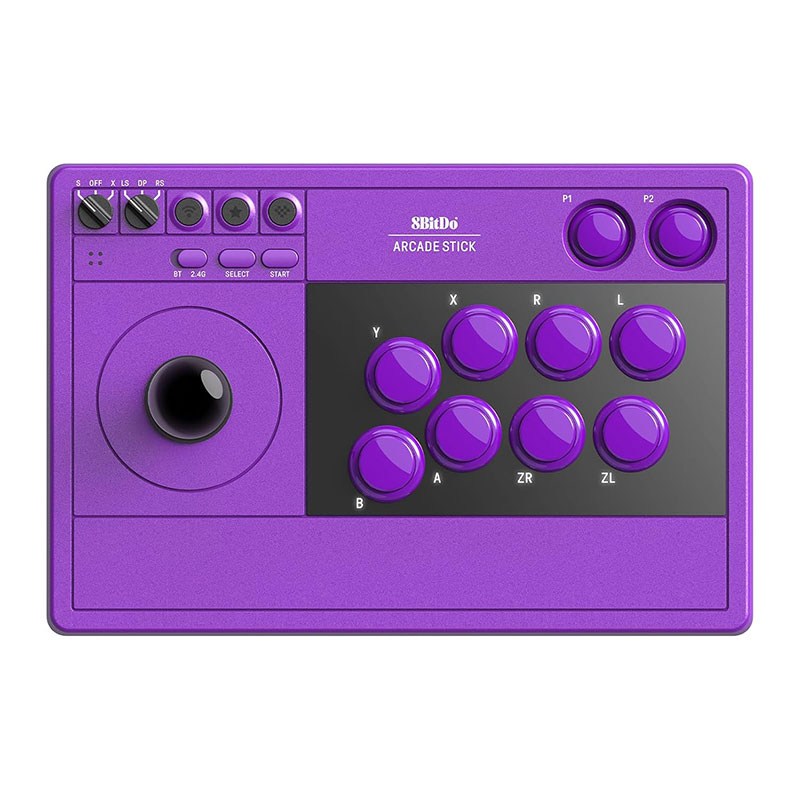 8Bitdo Arcade Stick – „Purple“ für Switch/Switch 2 & Windows PC ab August 2026