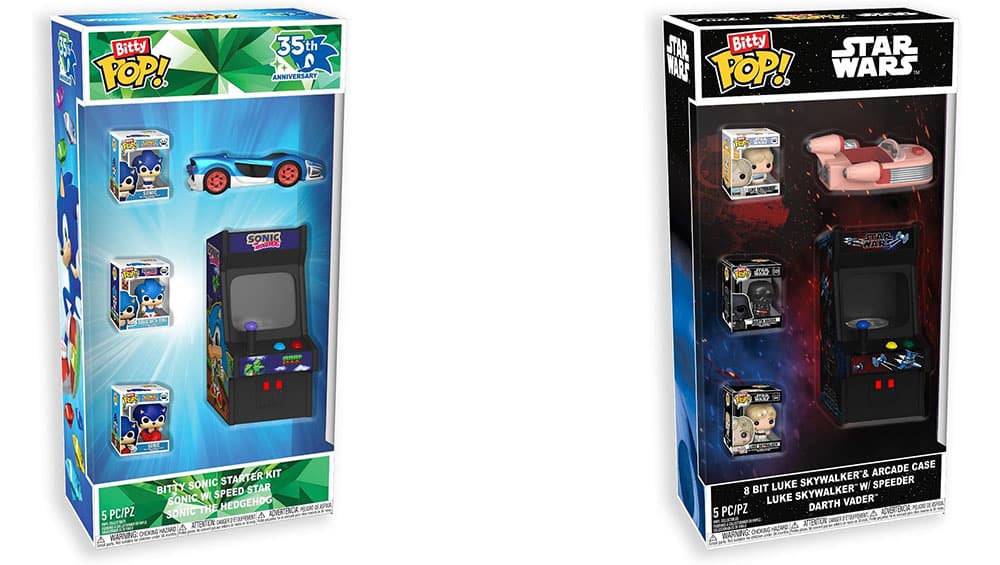Bitty POP! Starter Packs „Sonic the Hedgehog“ und „Star Wars“ ab August 2026