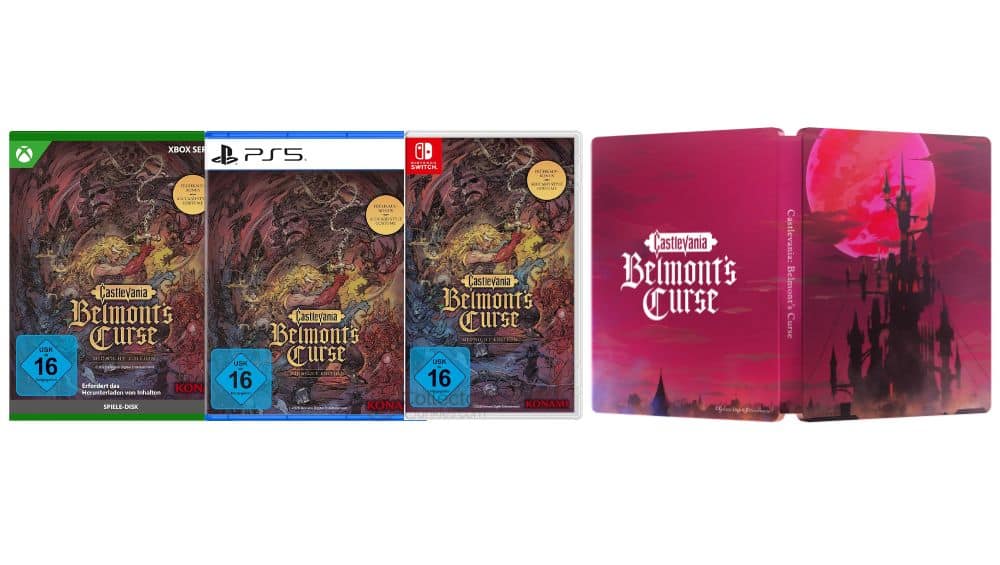„Castlevania: Belmont’s Curse“ Midnight Edition & Steelbook für die Playstation 5, Xbox Series X & Nintendo Switch ab 2026 – Update8