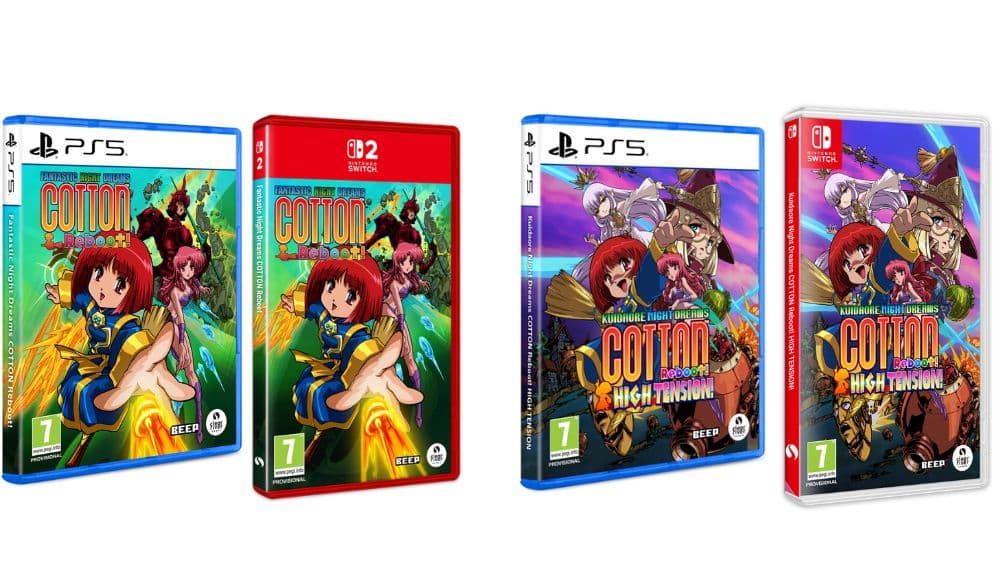 „Cotton Reboot!“ & „Cotton Reboot! High Tension!“ für Playstation 5 & Nintendo Switch 2 ab Oktober 2026