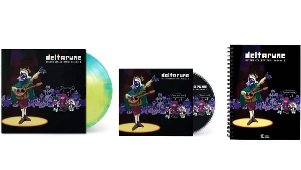 „DELTARUNE Guitar Collections: Volume 1“ auf Vinyl, CD & Sheet Music Book ab September 2026