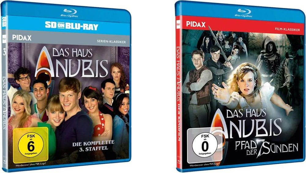 „Das Haus Anubis“ Staffel 3 (SD on Blu-ray) & „Pfad der 7 Sünden“ auf Blu-ray ab November 2026
