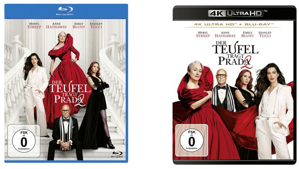 „Der Teufel trägt Prada 2“ auf 4K UHD, Blu-ray & DVD ab August 2026