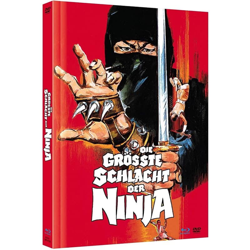"Die grösste Schlacht der Ninja" im Blu-ray Mediabook für 9,99€ 1