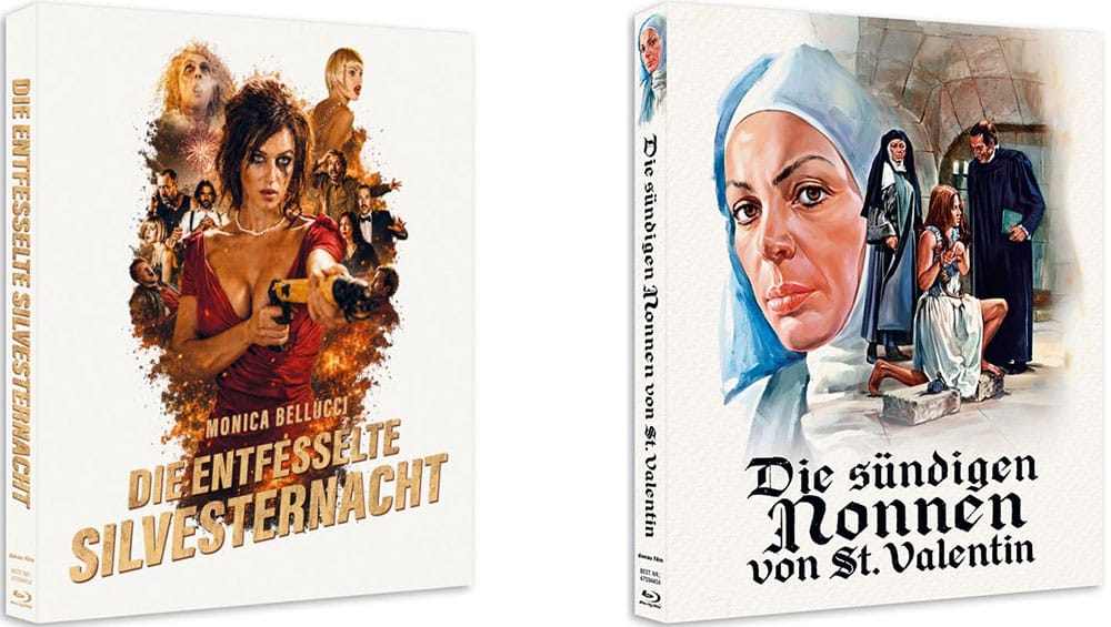 „Die Entfesselte Silvesternacht“ & „Die sündigen Nonnen von St. Valentin“ auf Blu-ray ab August 2026