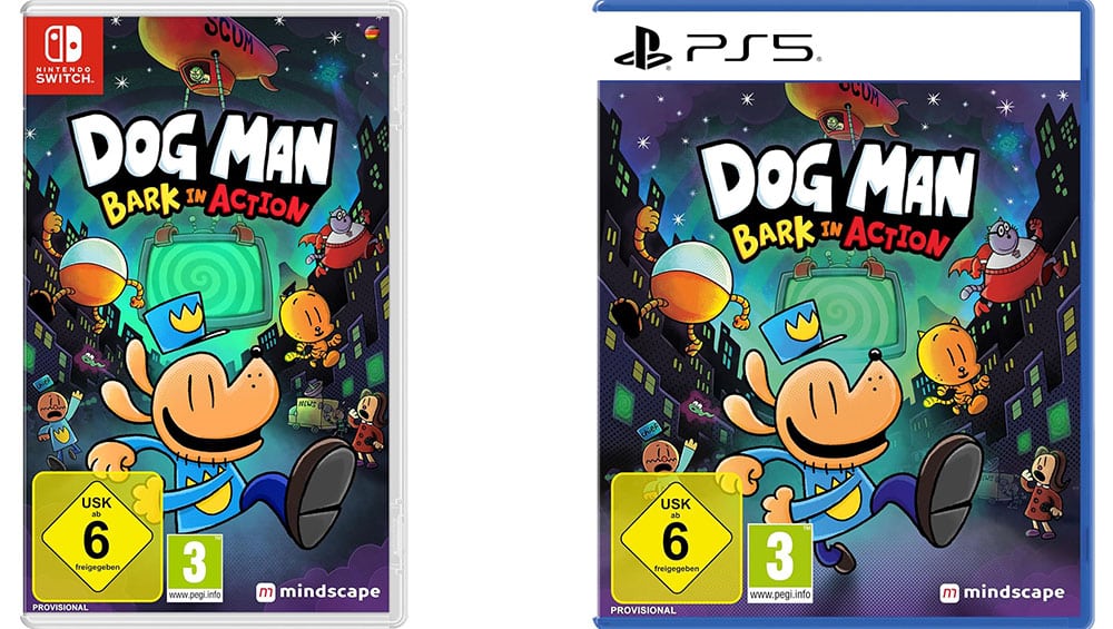 „Dog Man: Bark in Action“ für die Playstation 5 & Nintendo Switch ab Oktober 2026 – Update2