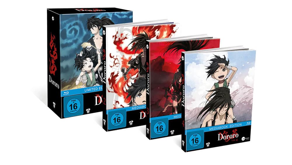 "Dororo - Staffel 1 Bundle" auf Blu-ray für 89€ 1
