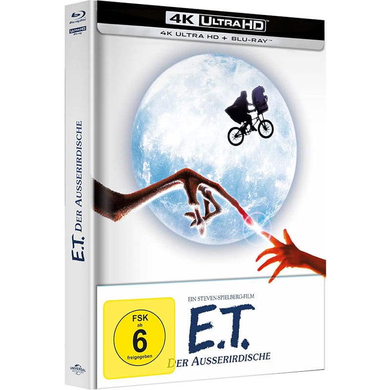"E.T. - Der Ausserirdische" im 4K Mediabook für 15,99€ 1