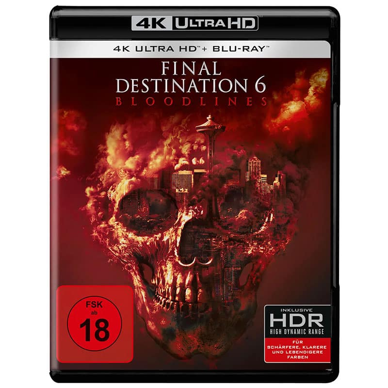 "Final Destination 6: Bloodlines" Standard Variante (4K UHD + Blu-ray) für 19,99€ 1