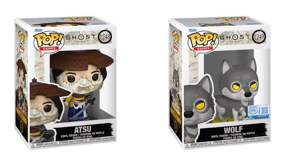 Funko POP! Games: Ghost of Yotei „Atsu“ & „Wolf“ ab Juli 2026