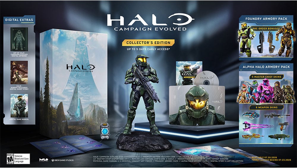 „Halo: Campaign Evolved“ Collectors Edition & weitere Varianten ab Juli 2026