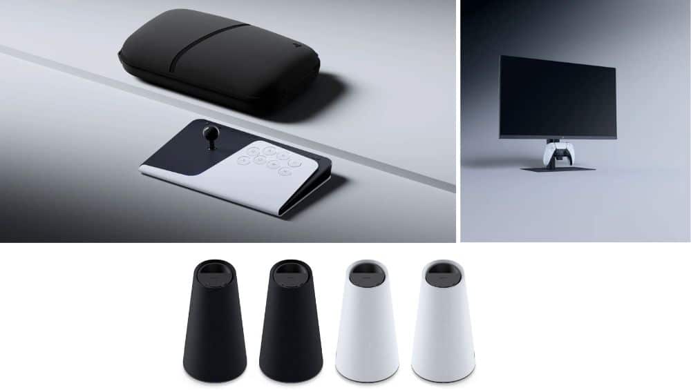 Kabelloser Kampfstick „FlexStrike“, „27-Zoll-Gaming-Monitor“ & „Pulse Elevate“ Lautsprecher ab 2026